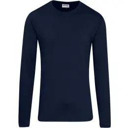 Mens Long Sleeve All Star T-Shirt Navy Front